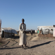 A resident of the UN refugee camp in Bentiu.